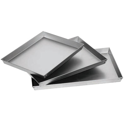 KIT 3 TEGLIE RETTANGOLARI PIZZA TEGLIA PER FORNO LEGNA TEGAME LASAGNERA FORNI