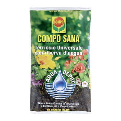 Lt 50 terriccio composana substrato professionale con riserva d'acqua
