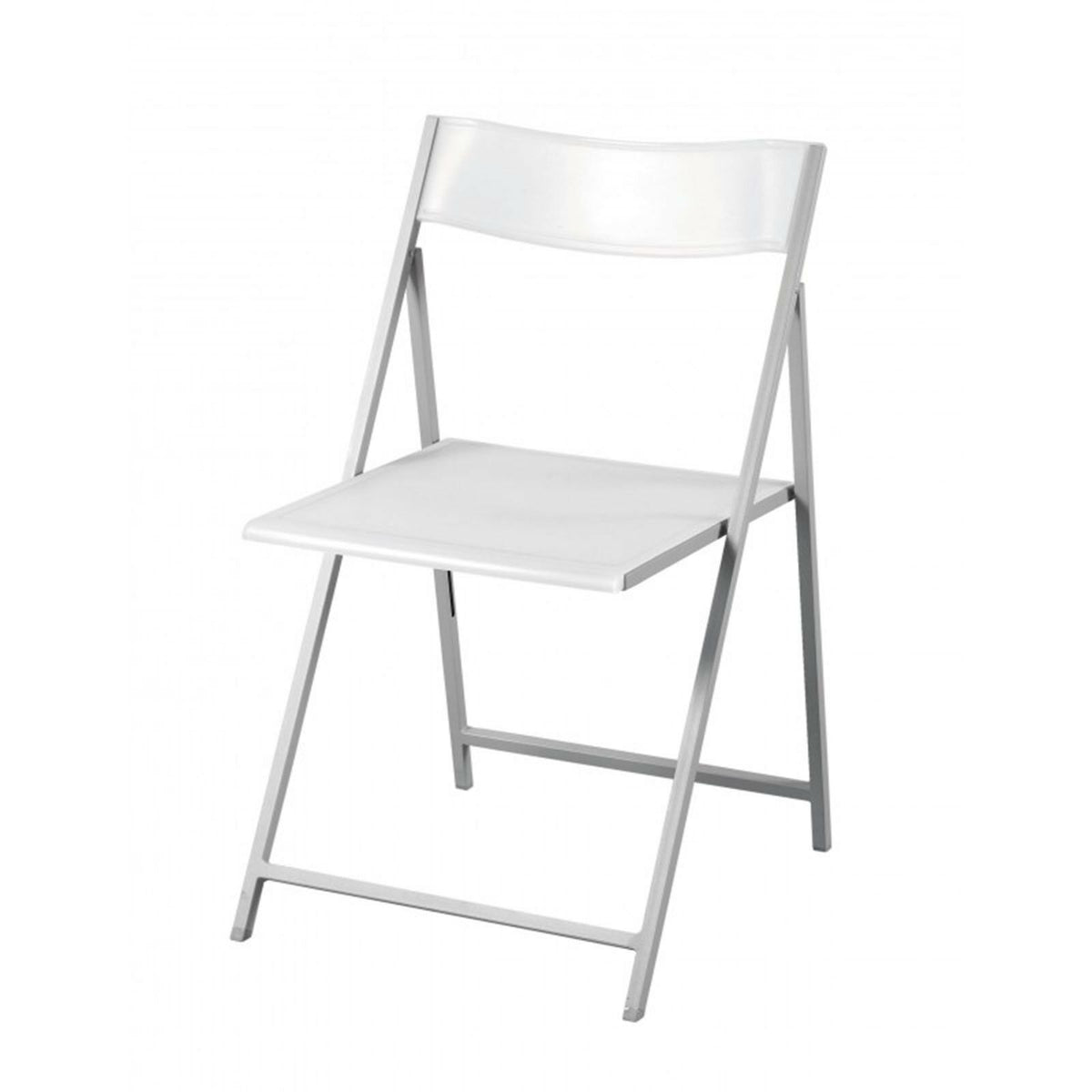 Space-saving folding chairs